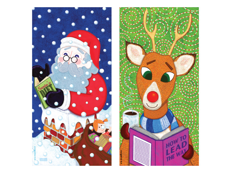 Library Xmas Banners