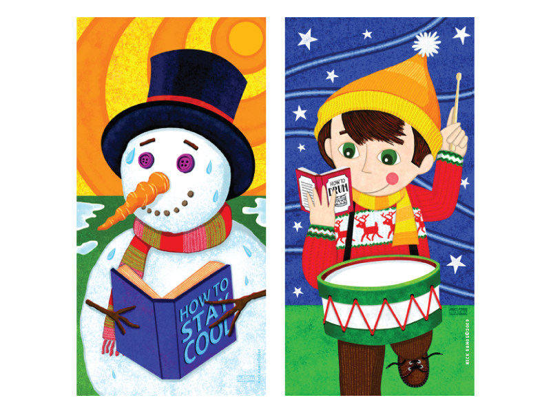 Georgetown Public Library - Xmas Banners 2