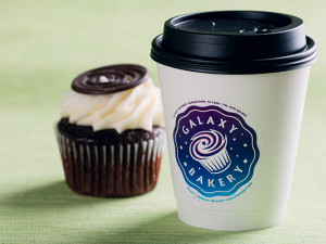 Galaxy Bakery Logo Cup